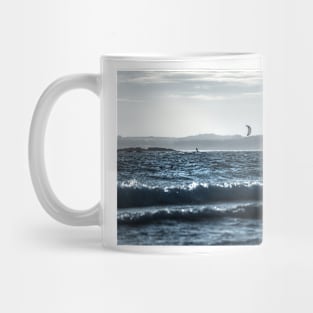 Rhosneigr kite surfer Mug